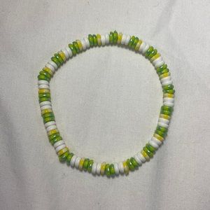 lemon lime anklet